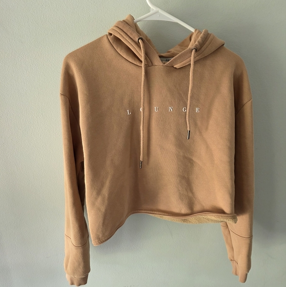 Lounge Women's Crop Hoodie - Picture 1 of 3